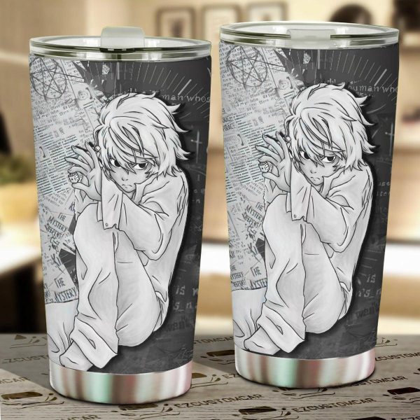 Touta Matsuda Car Tumbler Cup Cutsom Death Note Anime Car Accessories