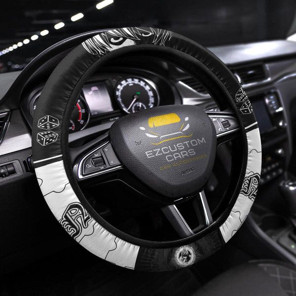 Ryuk Death Note Anime Steering Wheel Cover Custom Anime Car Accessories
