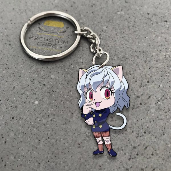 Neferpitou Keychains Custom Hunter x Hunter Car Accessories