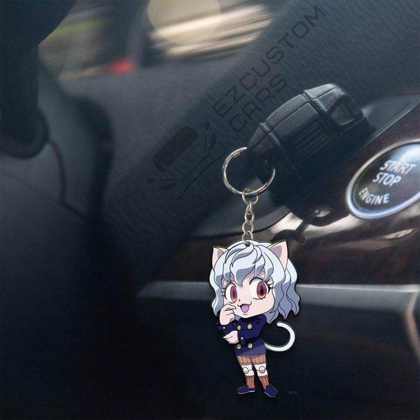 neferpitou keychains custom hunter x hunter car accessories kdd6q