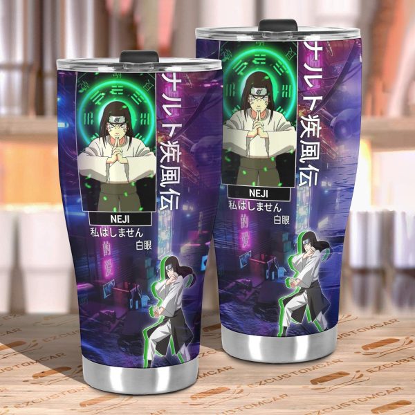 neji car tumbler cup custom naruto anime car accessories p900g