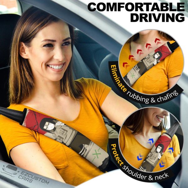 Neji Hyuga Naruto Car Seat Covers Anime Car Accessories