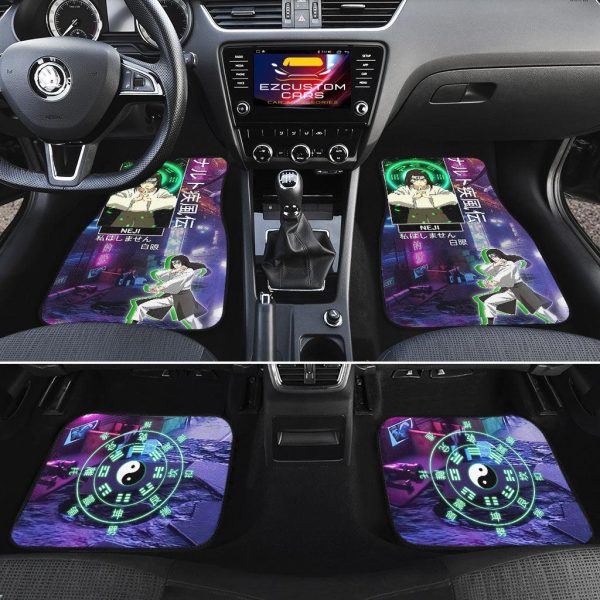 neji hyuga naruto car floor mats gmqmm