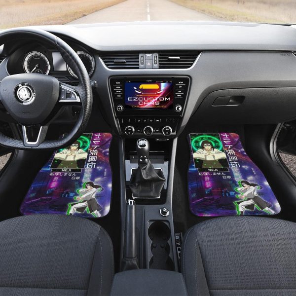 neji hyuga naruto car floor mats zjhz7