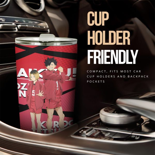 nekoma car tumbler cup custom haikyuu anime car accessories a0kuu
