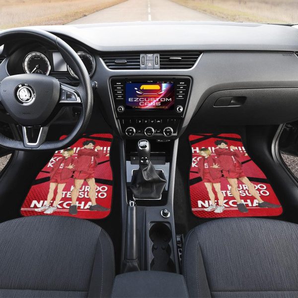 nekoma haikyuu car mats zfyki