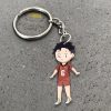 Nekoma High Keychains Custom ShÅhei Fukunaga Haikyuu Car Accessories
