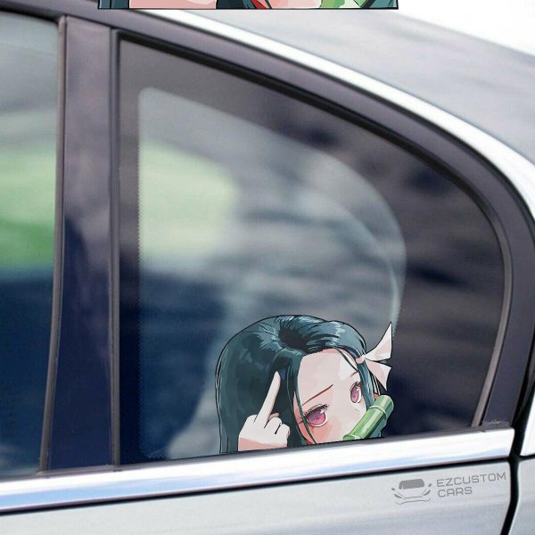 Nezuko Car Stickers Demon Slayer Car Decal