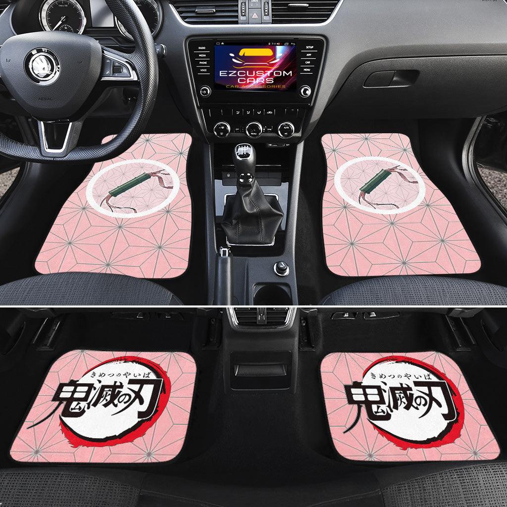 Nezuko Demon Slayers Car Mats Anime Car Decoration Nezuko Demon Slayers Car Mats Anime Car Decoration