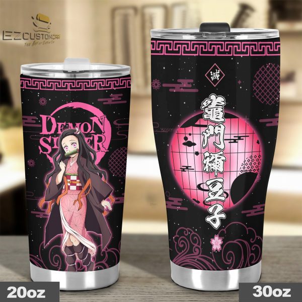 nezuko kamado travel mug ideal tumbler for your demon slayer collections 1u3cq