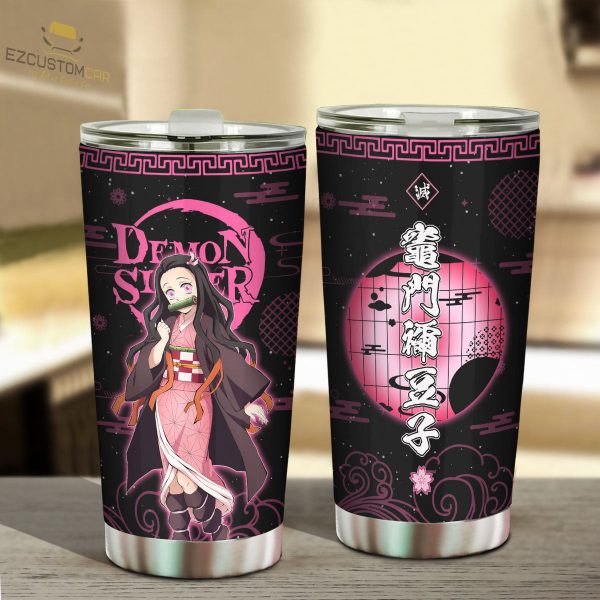 nezuko kamado travel mug ideal tumbler for your demon slayer collections luvhj