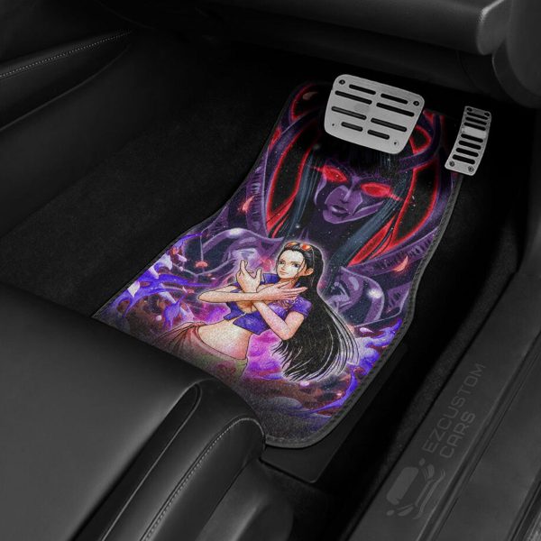 nico robin car floor mats one piece anime decor for cars car accessories czdup