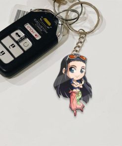 Nico Robin Keychains Custom One Piece Anime Car Accessories
