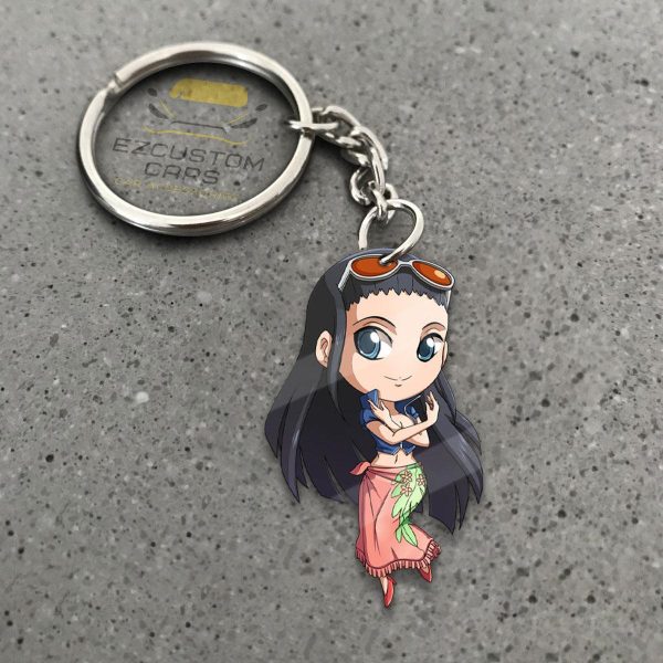 Nico Robin Keychains Custom One Piece Anime Car Accessories Nico Robin Keychains Custom One Piece Anime Car Accessories