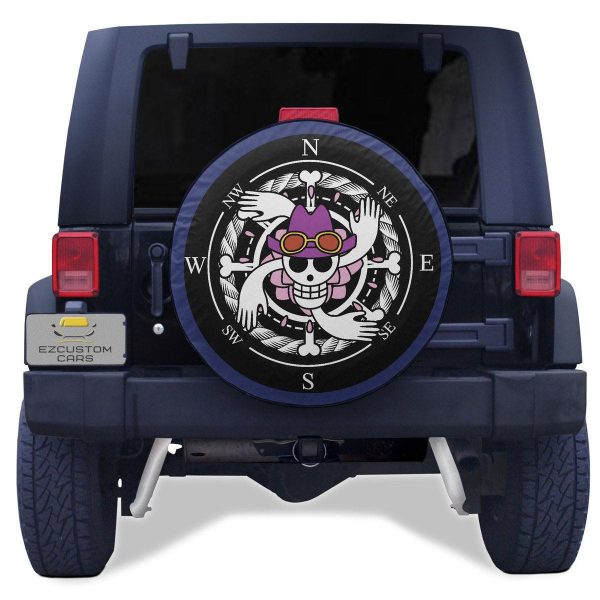 Nico Robin Spare Tire Cover Custom One Piece Anime Car Accessories