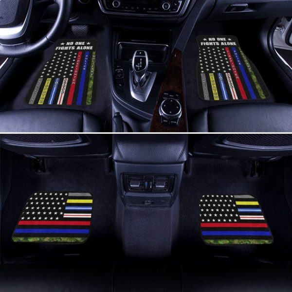no one fights alone car floor mats xnnln