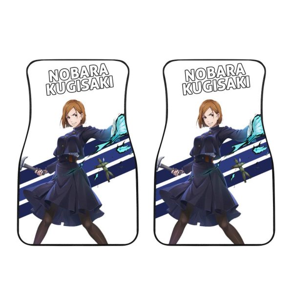nobara car floor mats custom anime jujutsu kaisen xcctk