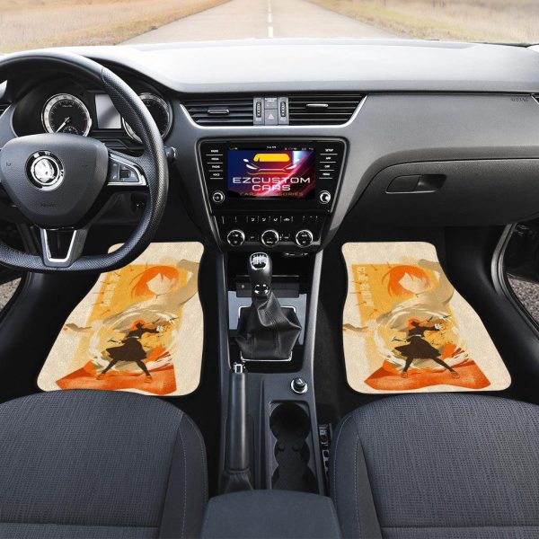 nobara jujutsu kaisen car floor mats efnco