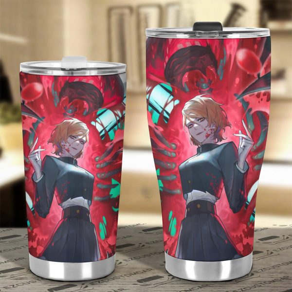 nobara kugisaki car tumblers cup custom jujutsu kaisen anime car accessories wjzih