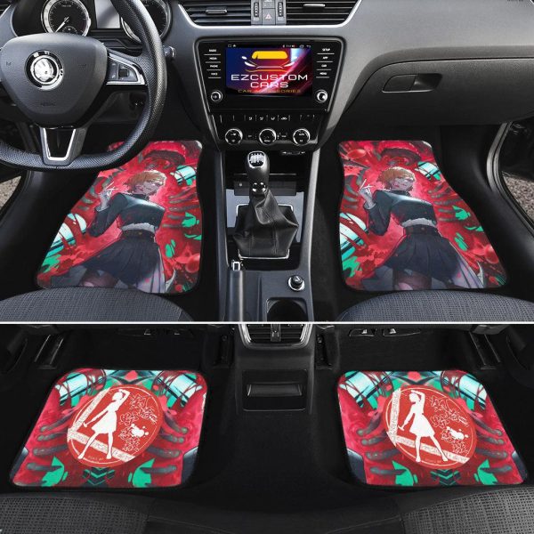 nobara kugisaki jujutsu kaisen car floor mats ekjip