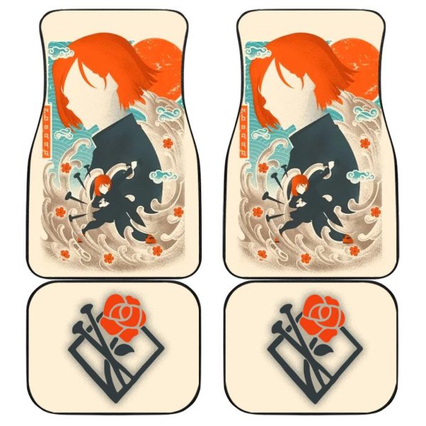 Nobara Kugisaki Jujutsu Kaisen Car Floor Mats