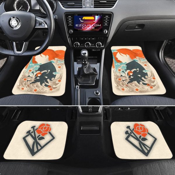 nobara kugisaki jujutsu kaisen car floor mats wp6in