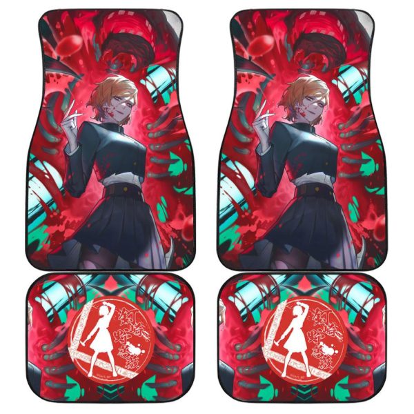 Nobara Car Floor Mats Custom Anime Jujutsu Kaisen