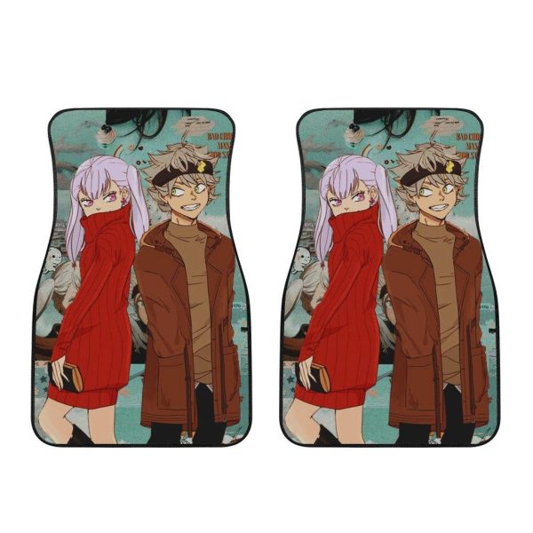 noella x asta black clover car floor mats kj09a