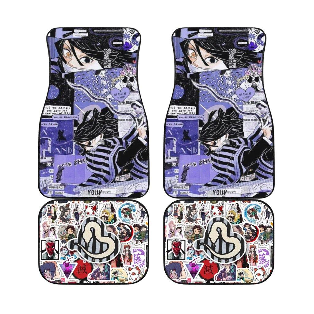 Obanai Car Floor Mats Demon Slayer Car Floor Mats Obanai Car Floor Mats Demon Slayer Car Floor Mats