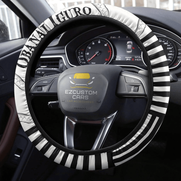 obanai iguro anime steering wheel cover custom anime demon slayer car accessories oxyo1