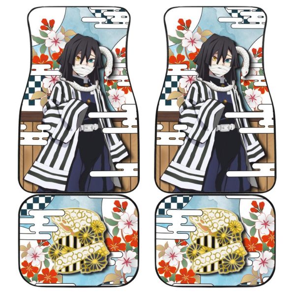 Demon Slayer Obanai Iguro Car Floor Mats