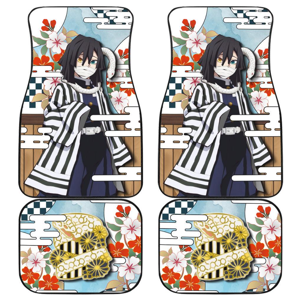 Obanai Iguro Demon Slayer Car Floor Mats Obanai Iguro Demon Slayer Car Floor Mats