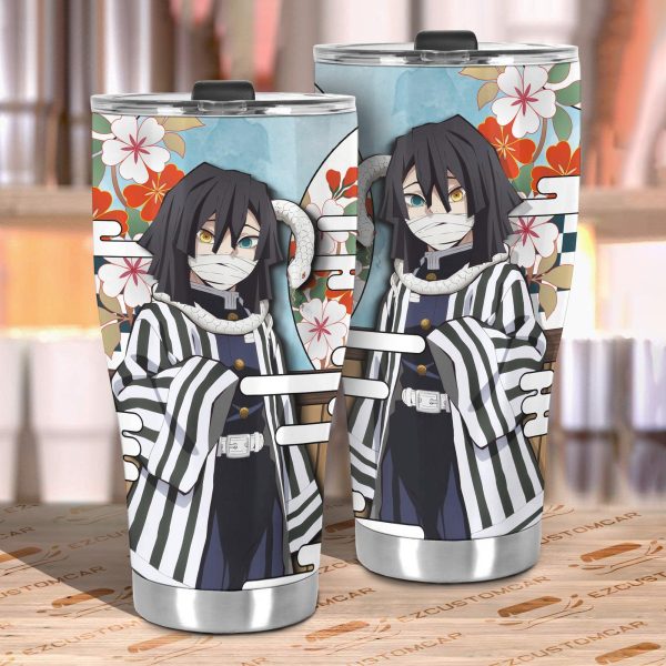 obanai iguro tumbler cups custom demon slayers anime car accessories xxhwf