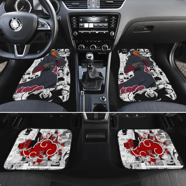 obito akatsuki car floor mats naruto car accessories shippuden manga mix anime xe5bm