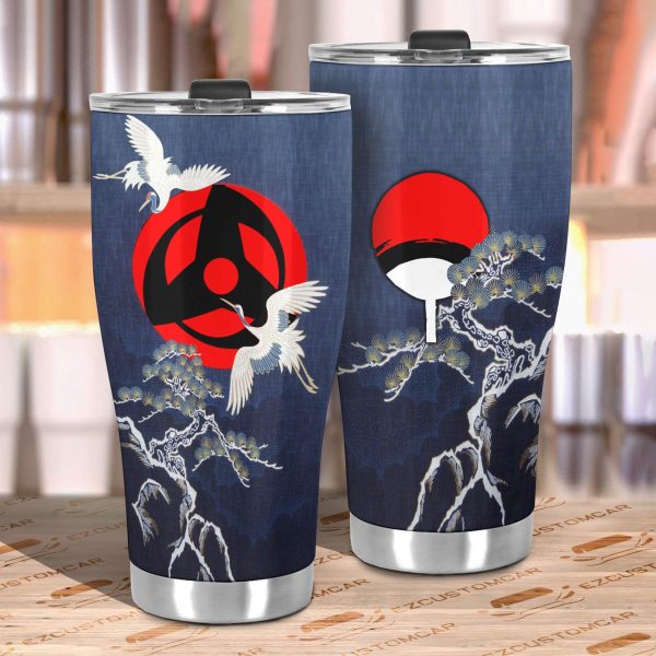 obito sharingan car tumbler cup custom anime naruto car accessories ygupt