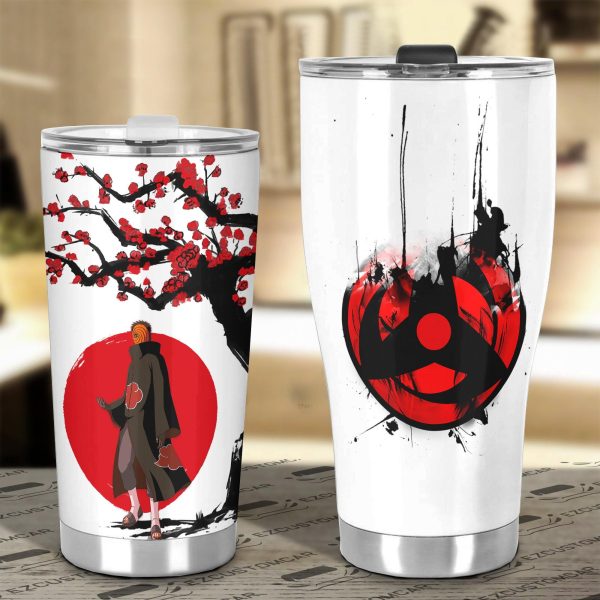 obito stainless steel tumbler japan style naruto anime car accessories m3xan