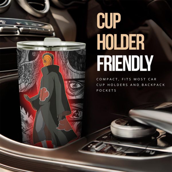 Obito Stainless Steel Tumbler Naruto Anime Car Accessories