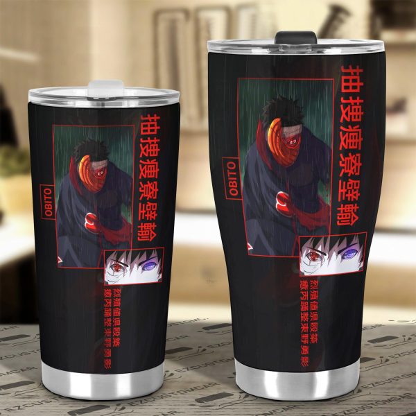 obito uchiha car tumbler cup custom naruto anime car accessories unf6h