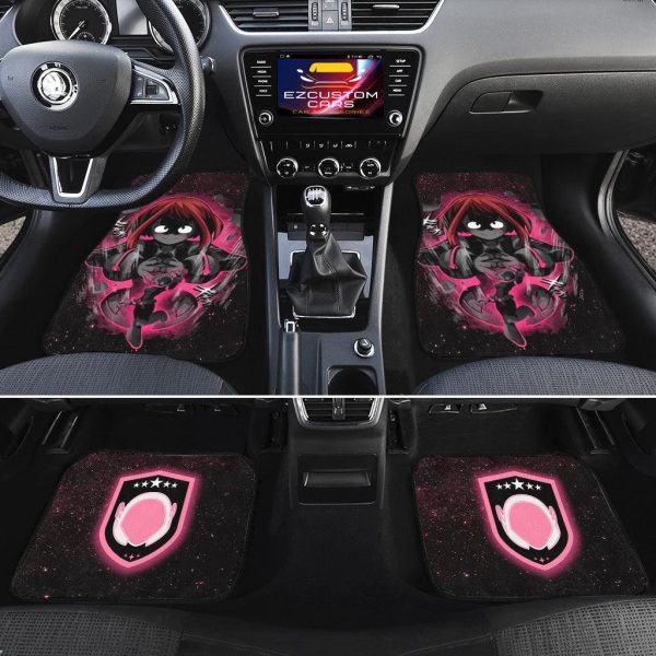 ochaco car floor mats custom mha anime car accessories nlknj