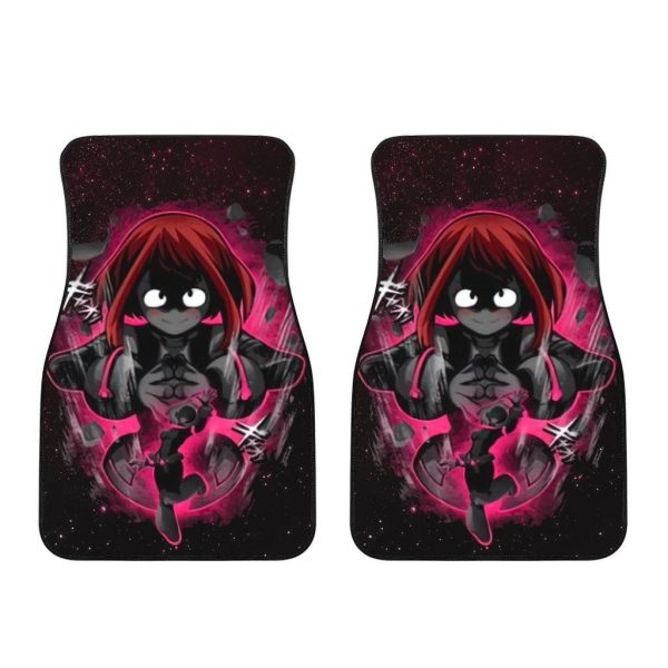 ochaco car floor mats custom mha anime car accessories umy1w