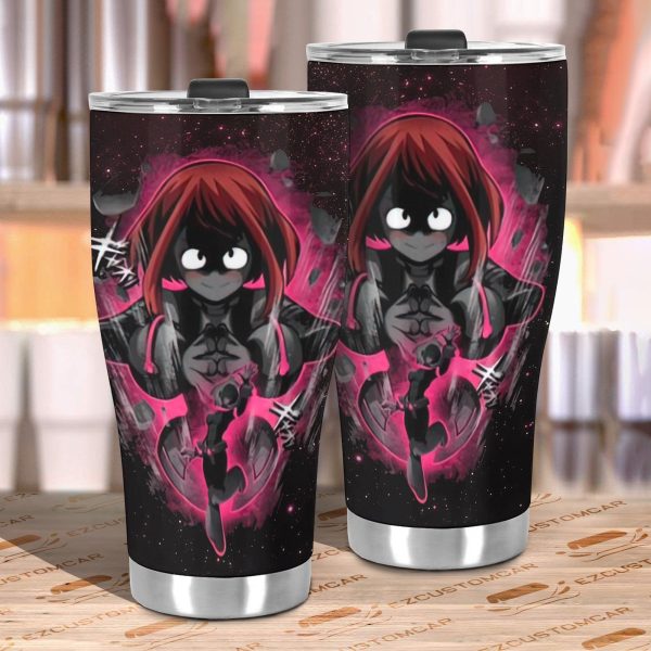ochaco car tumbler cup cutsom my hero academia anime car accessories cpyer