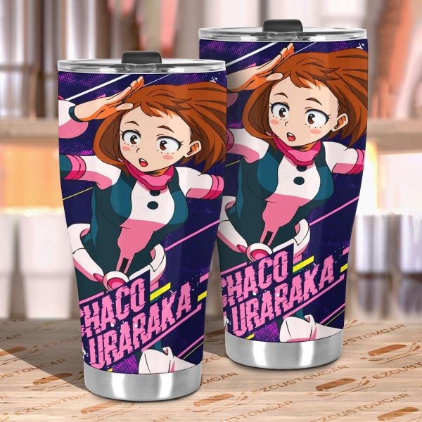 ochaco car tumbler cup cutsom my hero academia anime car accessories kvvk4