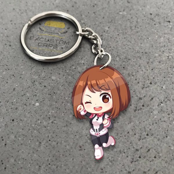 Izuku Midoriyai Keychains Custom Deku My Hero Academia Anime Car Accessories
