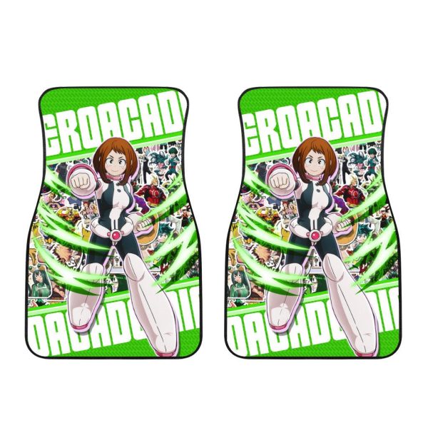 ochako uraraka car floor mats my hero academia anime car accessories 9ob1e