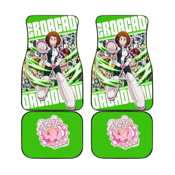 My Hero Academia Anime Car Floor Mats Car AccessoriesOchaco Uraraka Hero