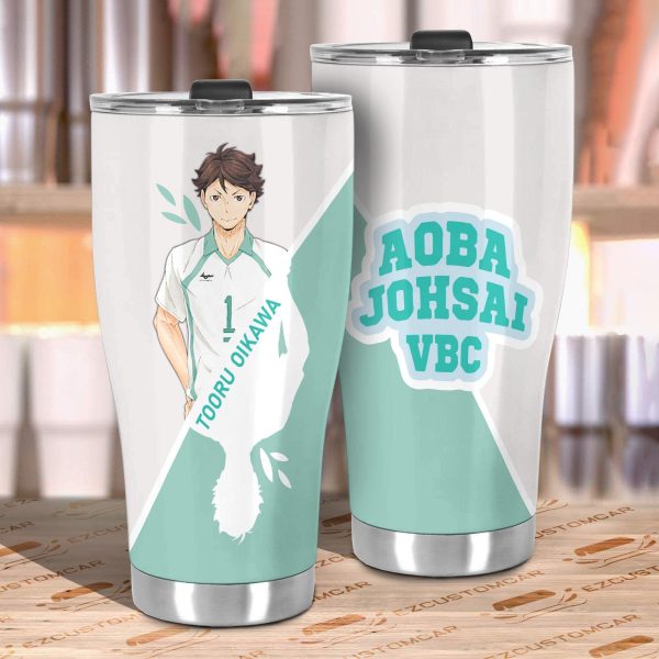 oikawa car tumbler cup custom anime haikyuu car accessories r5s6b
