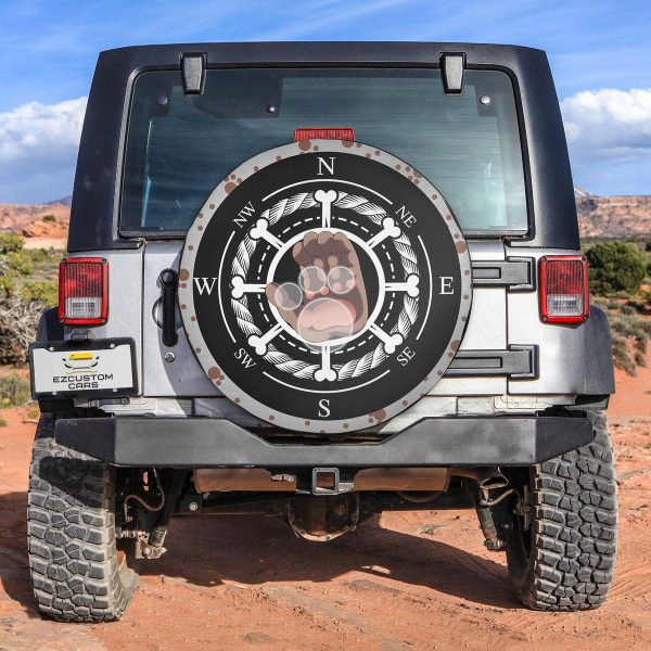 one piece anime car accessories custom bartholomew kuma spare tire cover zzleg