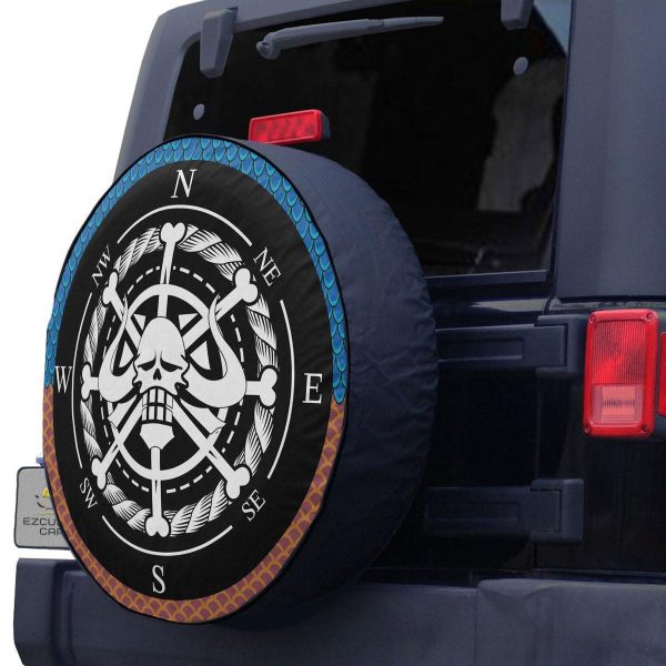one piece anime car accessories custom kaido spare tire cover hzsby