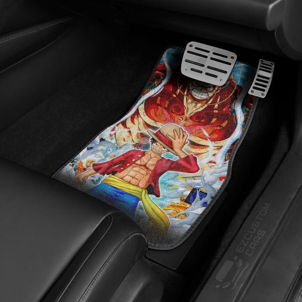 one piece anime car accessories custom monkey d luffy car floor mats hqh6n