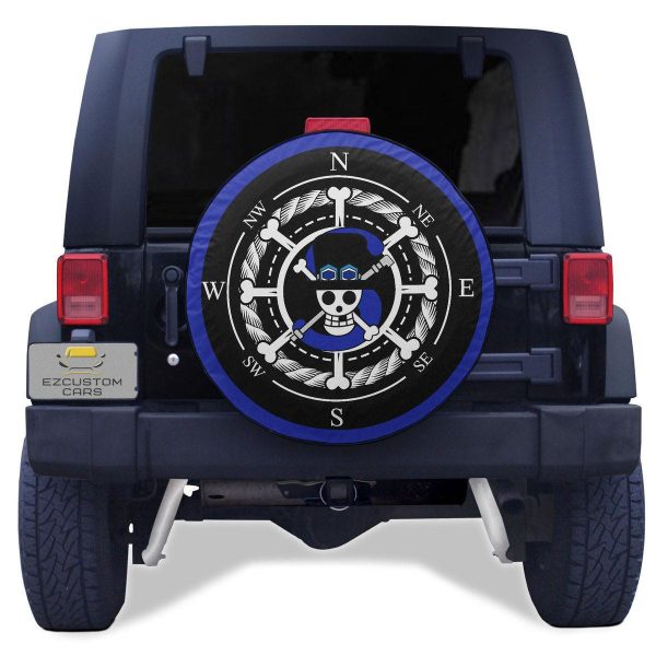 Sabo x Ace Spare Tire Cover Custom One Piece Anime Car Accessories